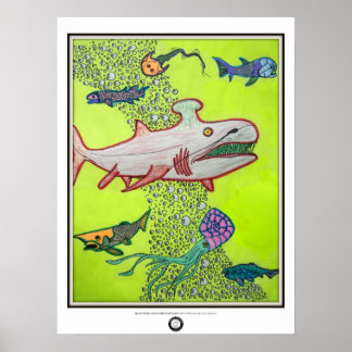 Paleo Yellow Sea Poster