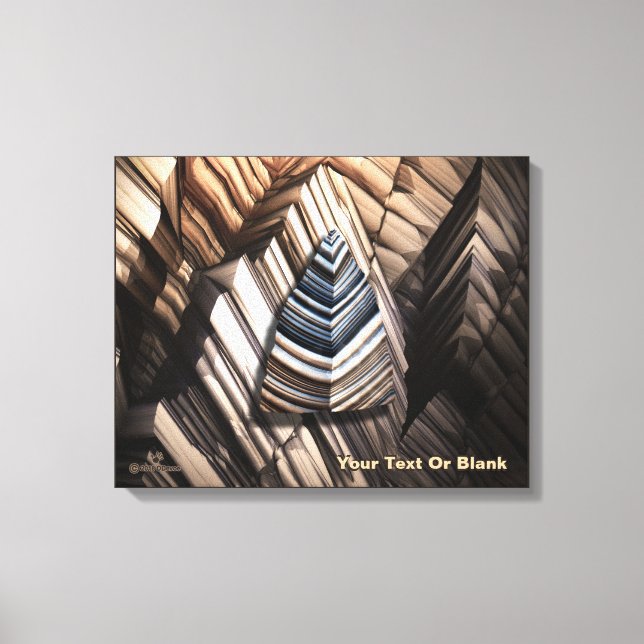 Paleolithic Technology Canvas Print (Front)