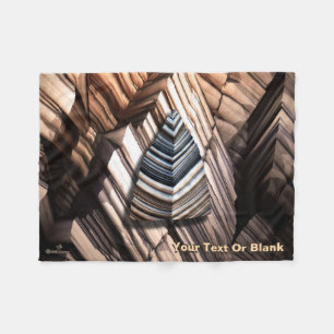 Paleolithic Technology Fleece Blanket