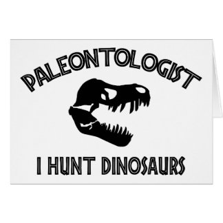 Paleontologist "I Hunt Dinosaurs"