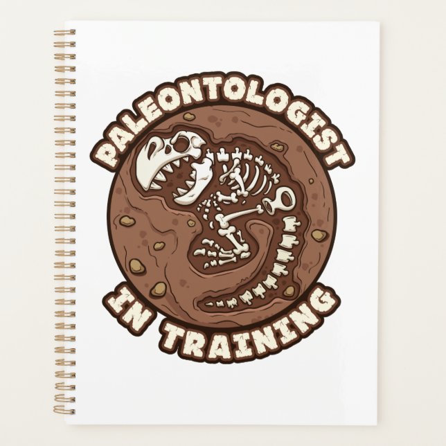 Paleontologist in Training Paleontology Planner (Front)