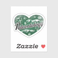 Paleontology Retro Heart Blackboard Love
