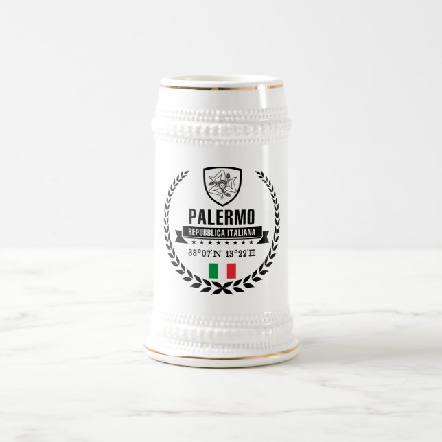 Palermo Beer Stein (Center)