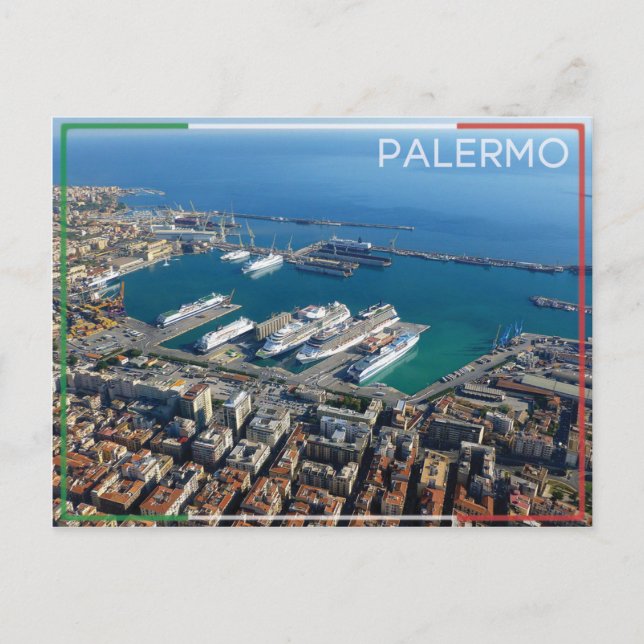 Palermo - Carte postale d'Italie. (Devant)