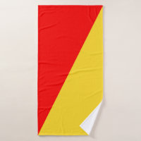 Palermo city flag italy symbol Sicily sicilia ital