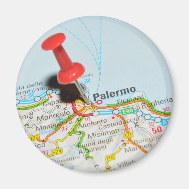 Palermo, Italy Magnet (Front)