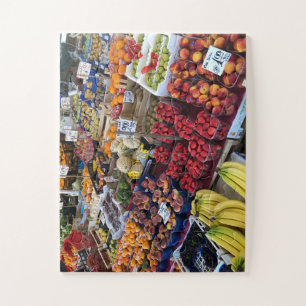 Palermo Market Treasures   Fruit Stand Memory Jigsaw Puzzle