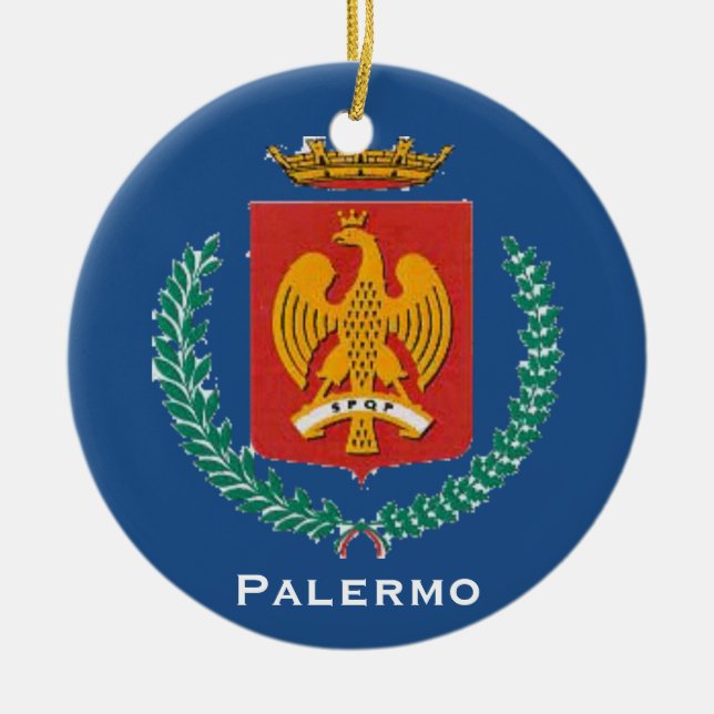 Palermo*, ornement de Noël de la Sicile (Devant)