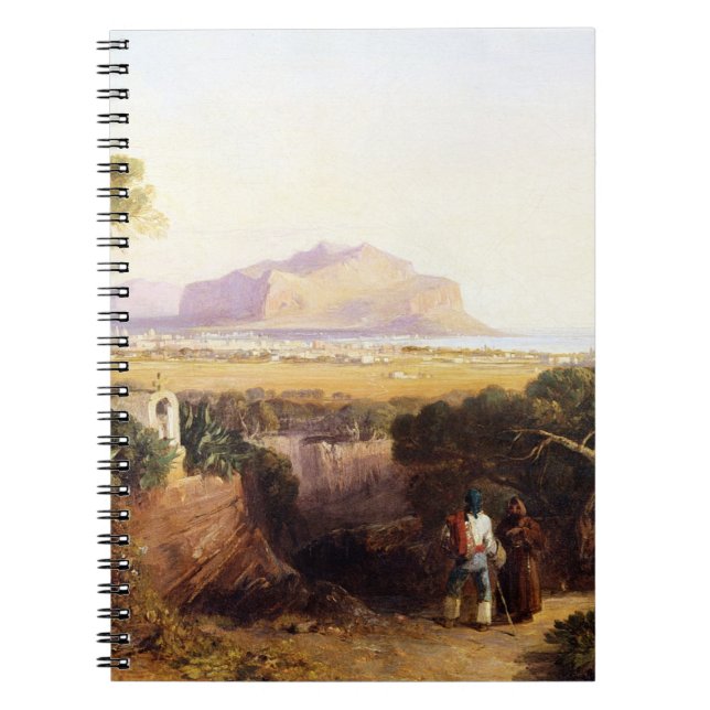 Palermo, Sicily, 1847 (oil on canvas) Notebook (Front)