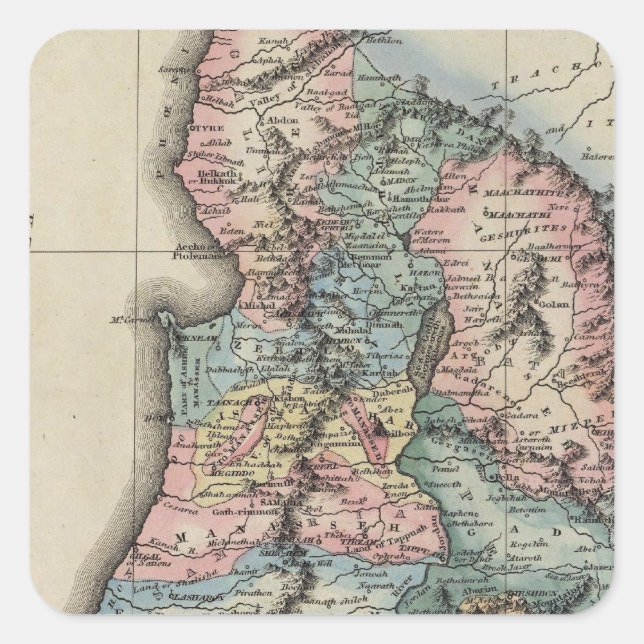 Palestine 2 square sticker (Front)