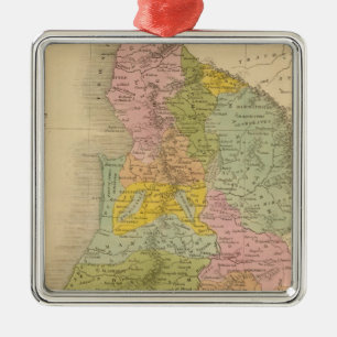 Palestine 3 metal ornament