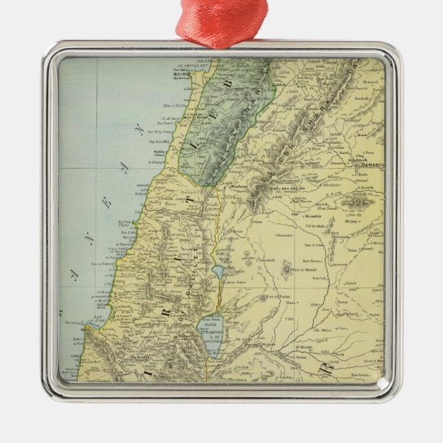 Palestine 4 metal ornament (Front)