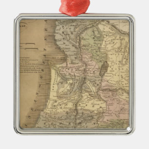 Palestine 6 metal ornament