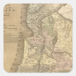 Palestine 6 square sticker