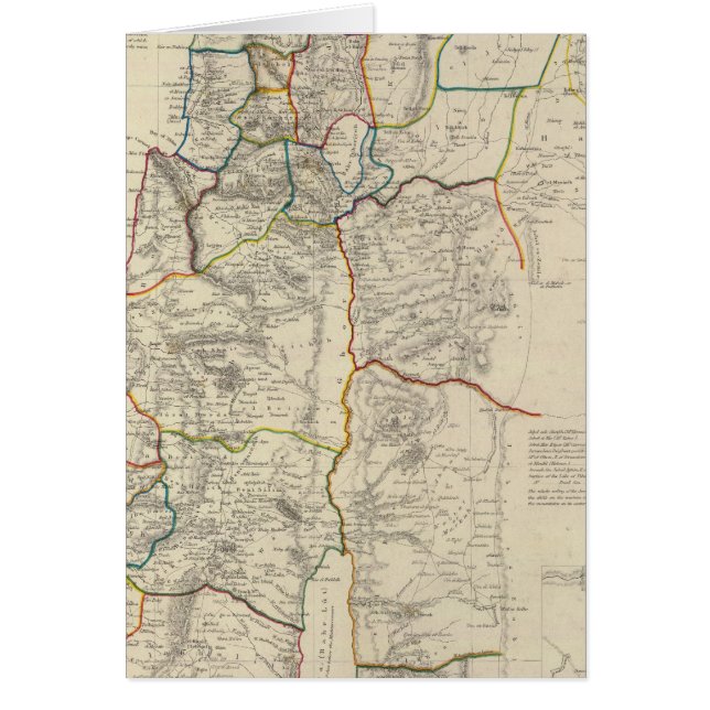 Palestine, adjacent districts (Front)