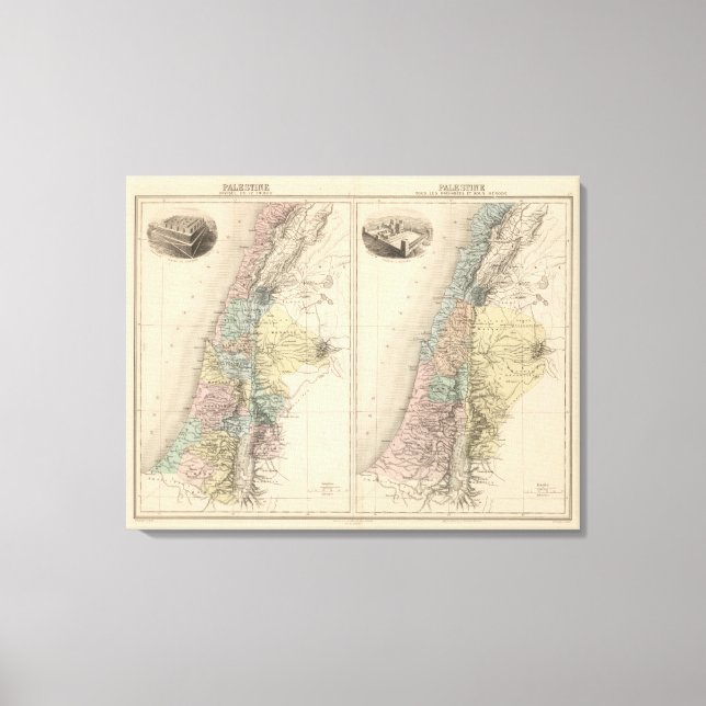 Palestine ancient canvas print (Front)