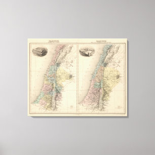 Palestine ancient canvas print