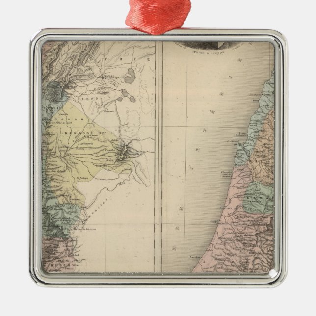 Palestine ancient metal ornament (Front)