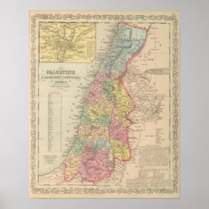 Palestine and Adjacent Countries 2 Poster
