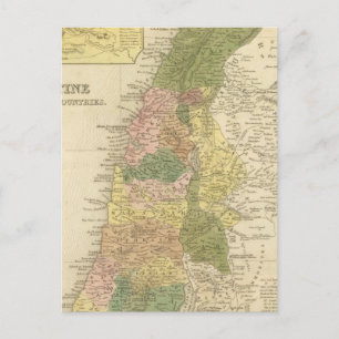 Palestine and Adjacent Countries Postcard