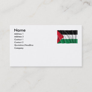 PALESTINE BUSINESS CARD