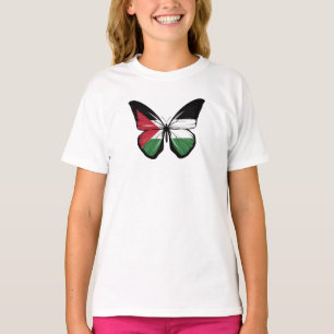 Palestine Butterfly Flag T-Shirt