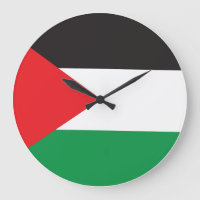 Palestine Button, Patriotic Palestinian Flag
