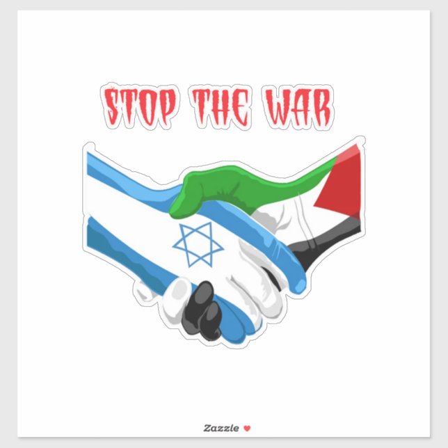 Palestine Car Sticker, Palestinian Flag Decal, Gaz (Sheet)