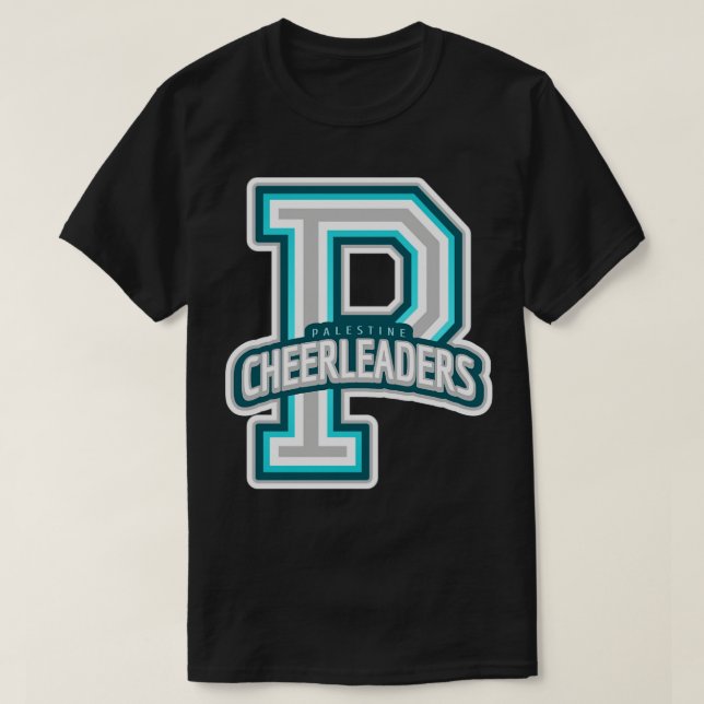 Palestine Cheerleader T-Shirt (Design Front)