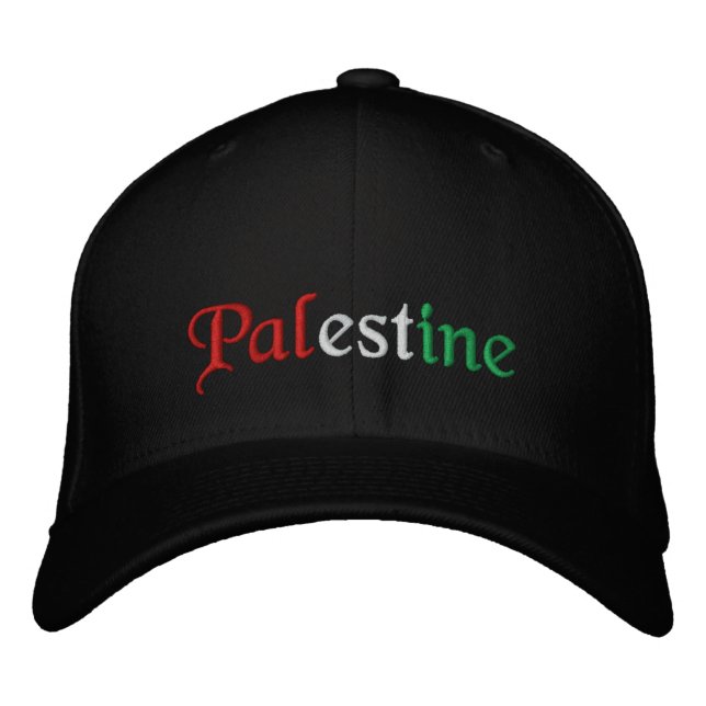 Palestine Embroidered Hat (Front)