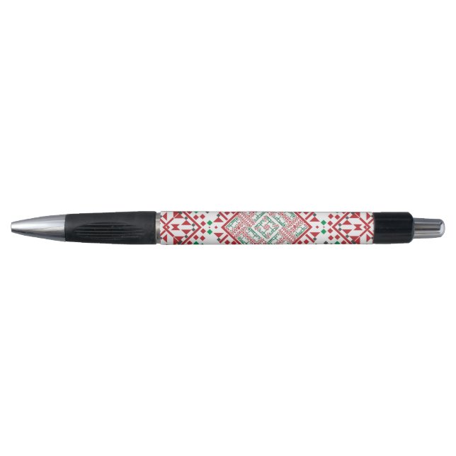 Palestine Embroidery tatreez Pattern  Pen (Front)