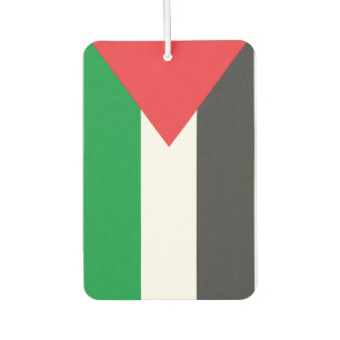 Palestine flag air freshener