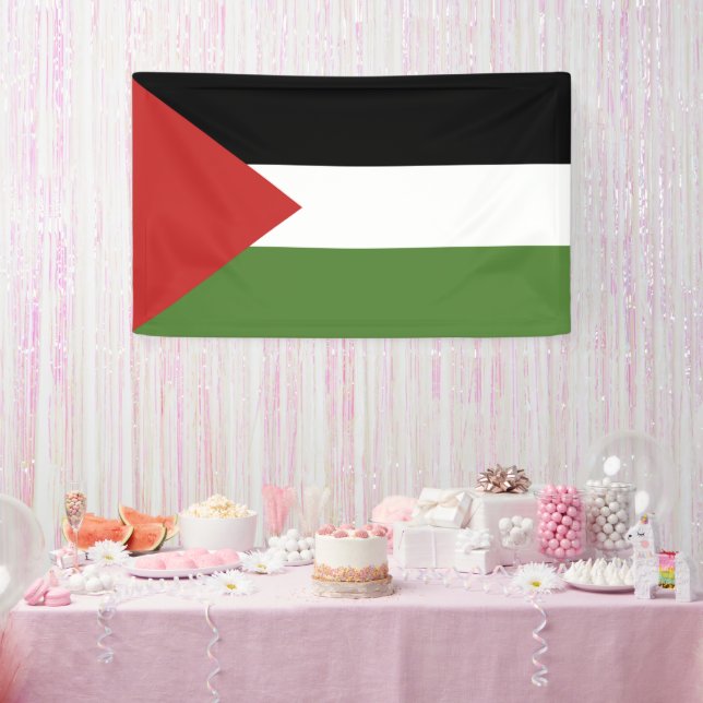 Palestine flag banner (Party)