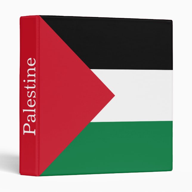 Palestine Flag Binder (Front/Spine)