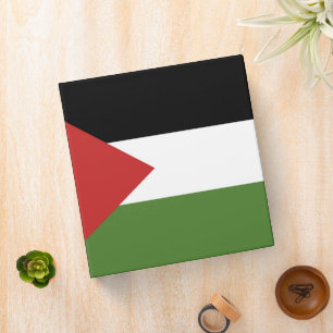 Palestine flag binder
