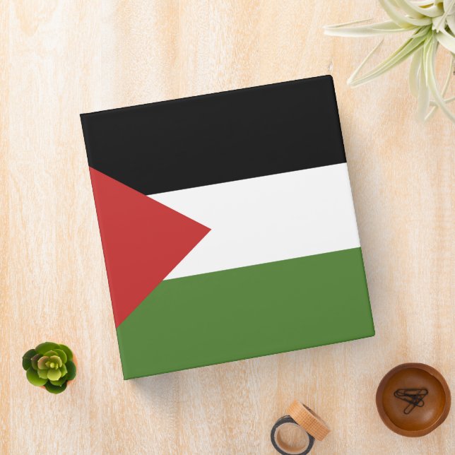 Palestine flag binder (In Situ)