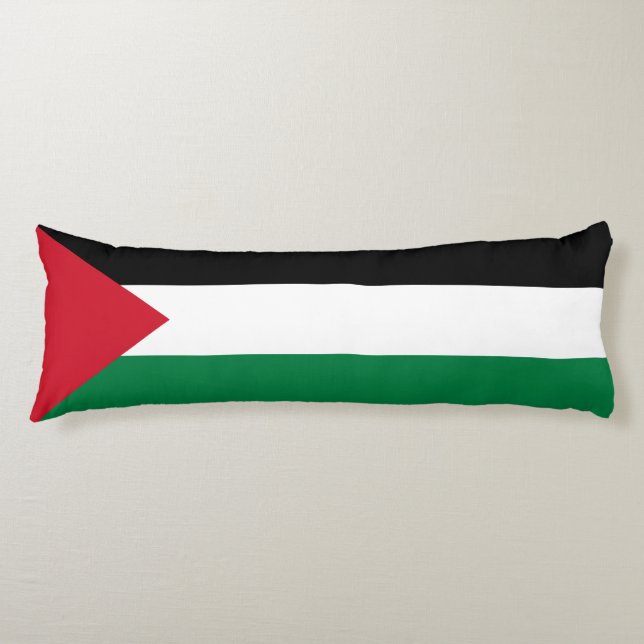 Palestine Flag Body Pillow (Front)
