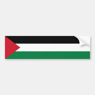 Palestine Flag Bumper Sticker