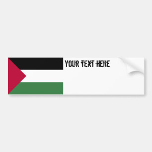Palestine Flag Bumper Sticker