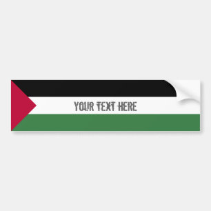 Palestine Flag Bumper Sticker