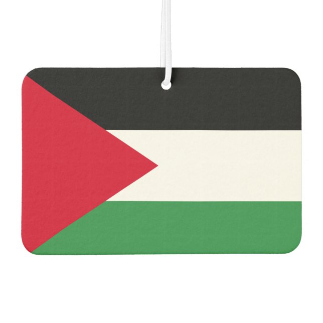 Palestine Flag Car Air Freshener (Front)