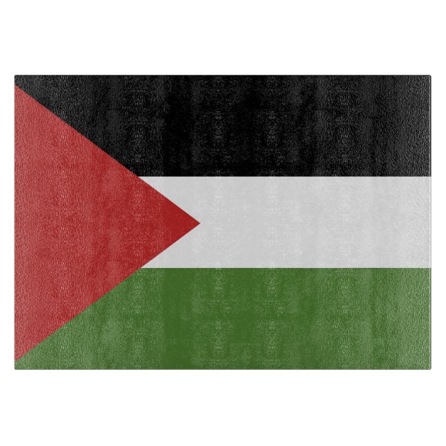Palestine flag cutting board (Front)