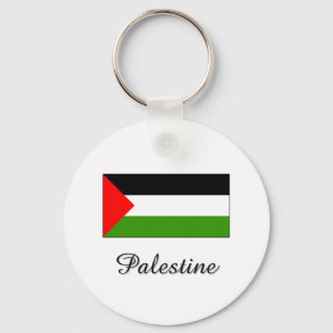 Palestine Flag Design Keychain