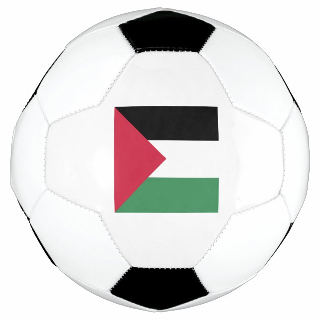 Palestine Flag Emblem Soccer Ball (Front)