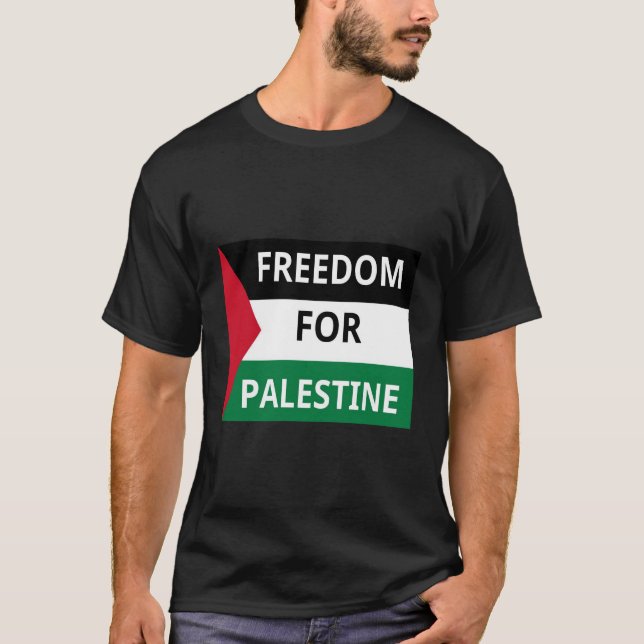 Palestine flag , freedom for Palestine,watermelon T-Shirt (Front)