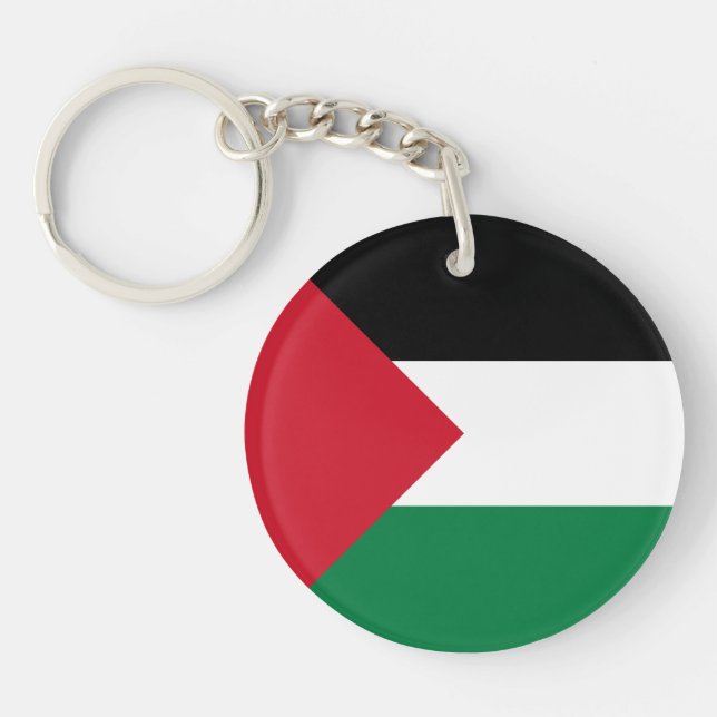 Palestine Flag Keychain (Front)