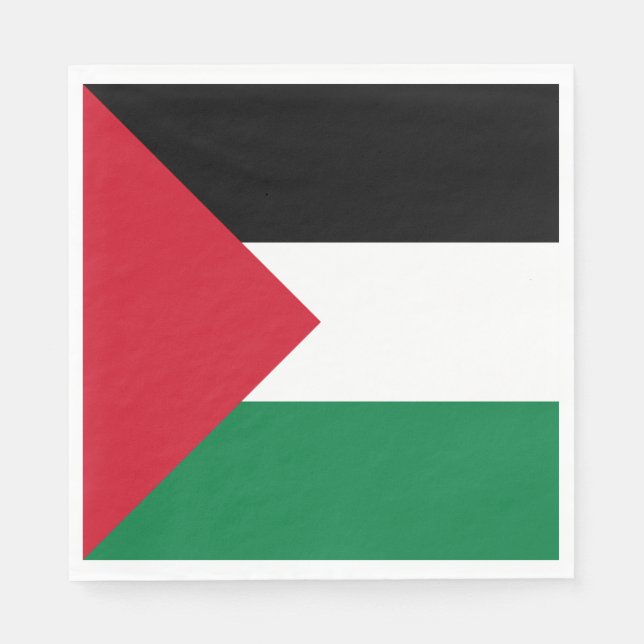 Palestine Flag Napkin (Front)