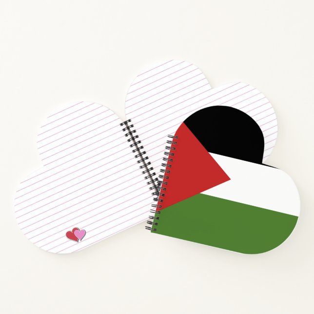 Palestine flag notebook (Inside)