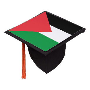 Palestine flag patriotic graduation cap topper