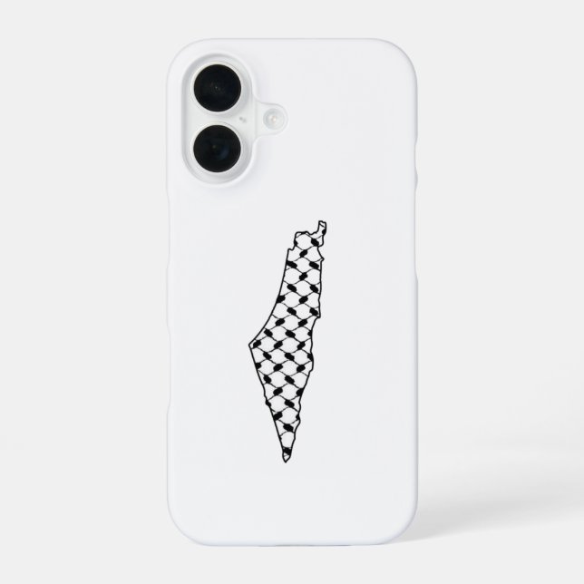 Palestine Flag Phone Case Minimalist Design (Back)